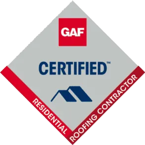 GAF residential certified logo